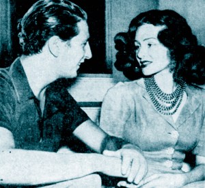 Igor Cassini with his wife, Austine. 1947