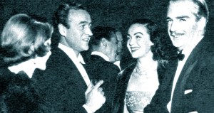 David and Hjordis Niven with Anthony Eden