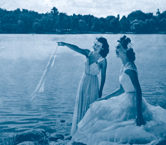 Hjördis Paulina Genberg, cover of Swedish Woman's Weekly in September 1945