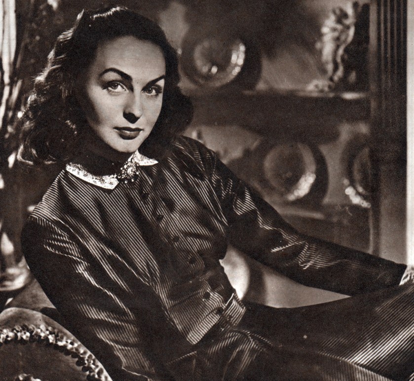 Hjordis Niven, photographed by Antony Beauchamp in 1948.