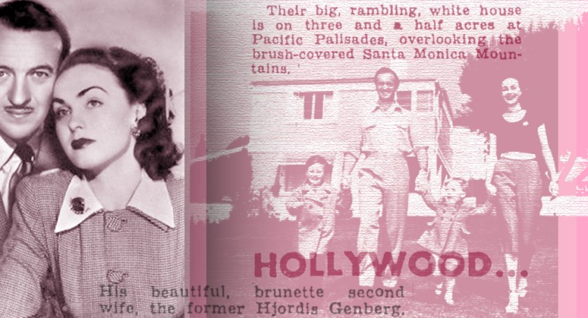 Hjördis Niven and The Pink House, 1948-49