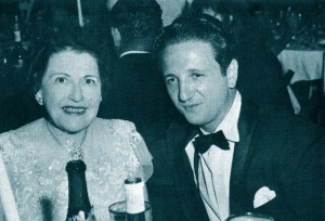 Fellow Hearst papers' gossip columnists, Louella Parsons and Igor Cassini.