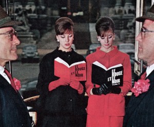 Pia and Mia Genberg in Paris, 1961