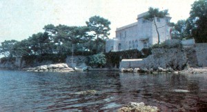 David Niven's house at Cap Ferrat in 1983