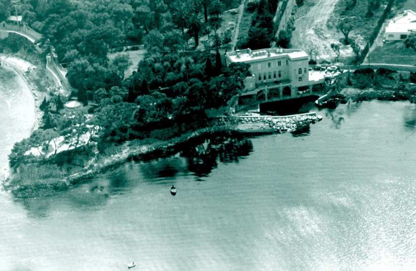 Aerial view of La Scoglietto, 1964