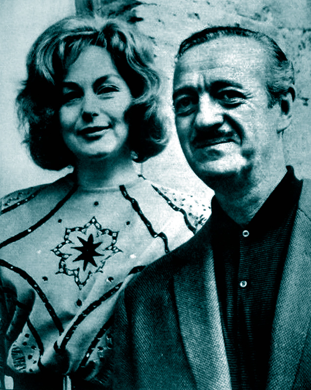 David and Hjordis Niven, 1962