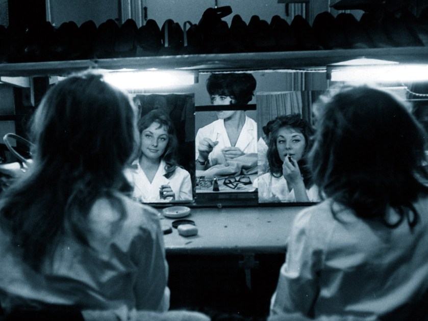 Gudrun and Maj-Lis (Pia and Mia) Genberg. Paris, 1961.