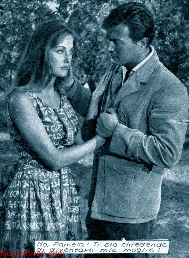 Mia and Pia Genberg, Italy 19611966 Hjördis Genberg Niven