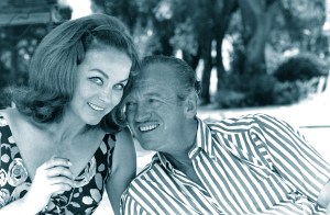 Hjordis and David Niven, 1965