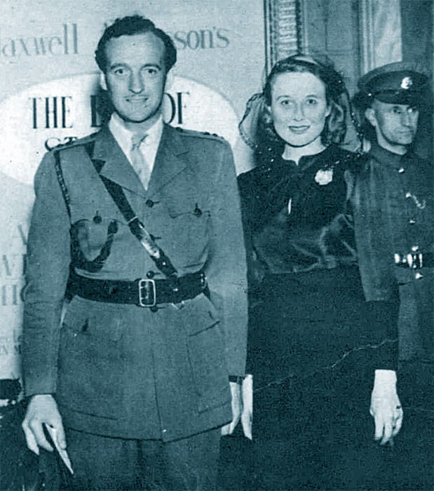 David and Primmie Niven, June 1944
