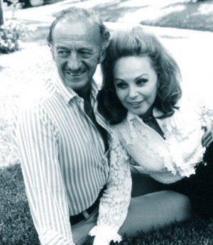 David and Hjördis Niven, c.1977