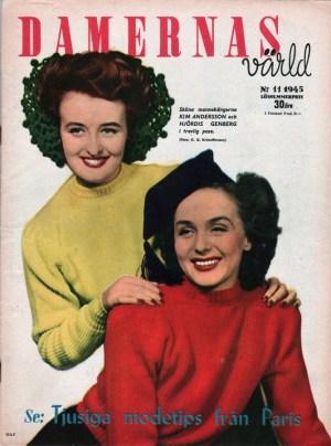 March 1945, Damernas värld.