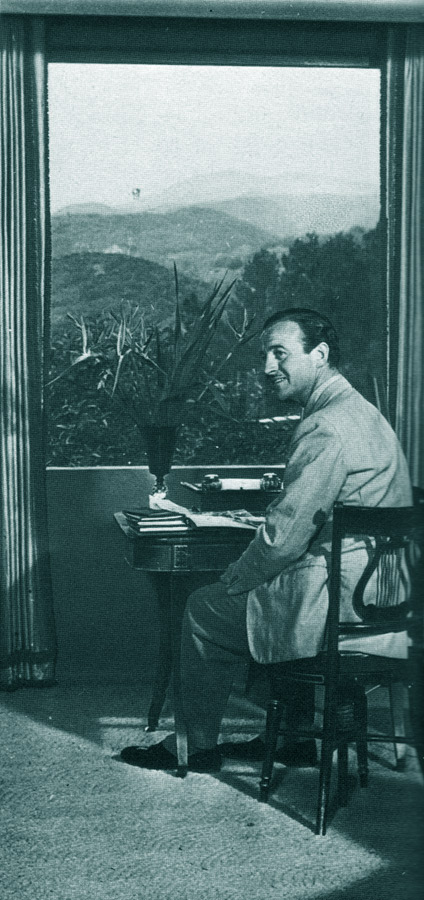 David Niven at The Pink House,