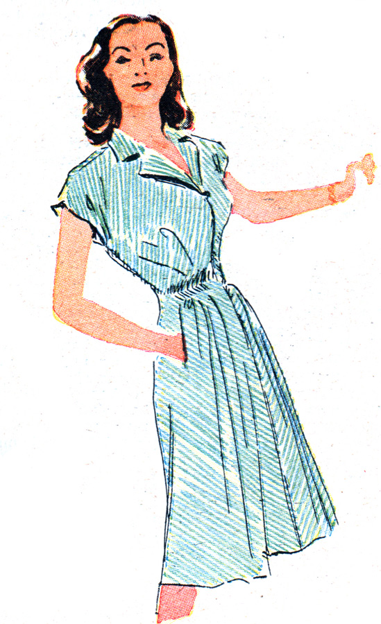 Hjördis Tersmeden. American fashions bought in 1945/1946