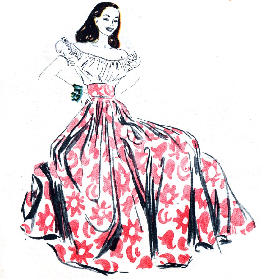 Hjördis Tersmeden. American fashions bought in 1945/1946