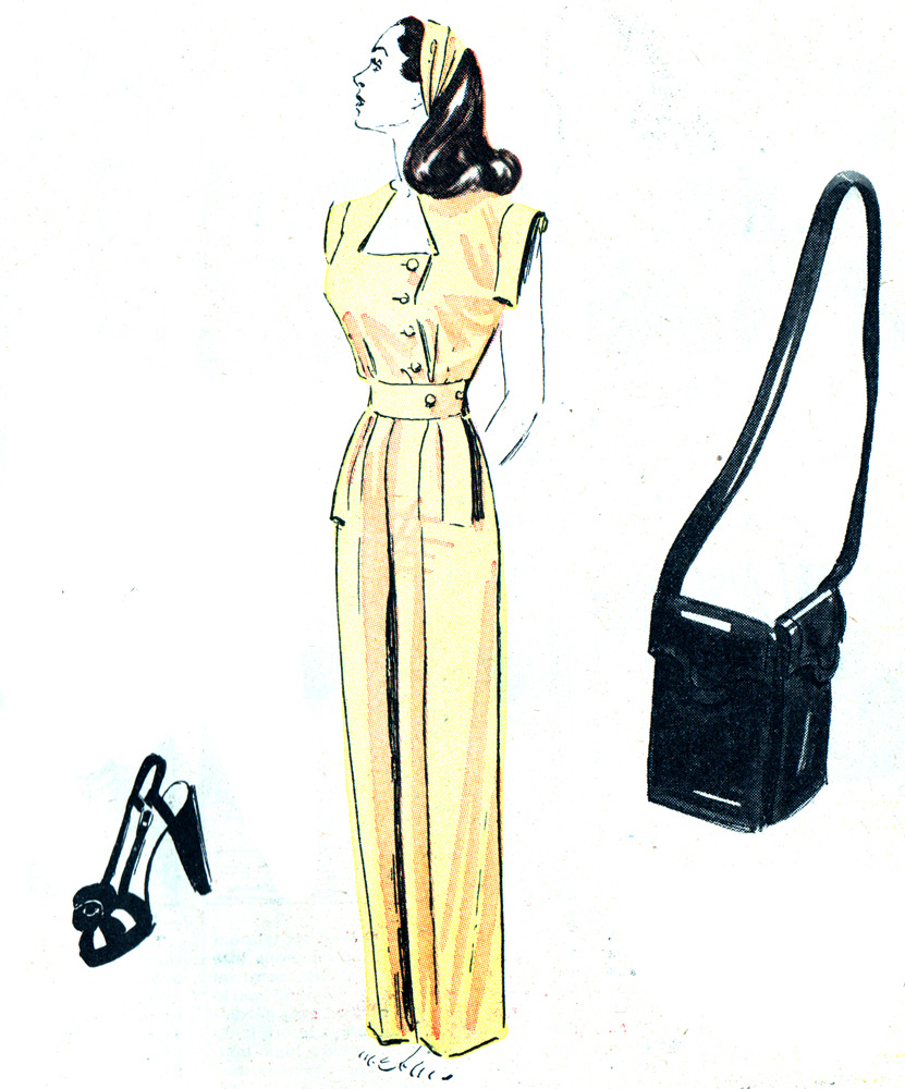 Hjördis Tersmeden. American fashions bought in 1945/1946