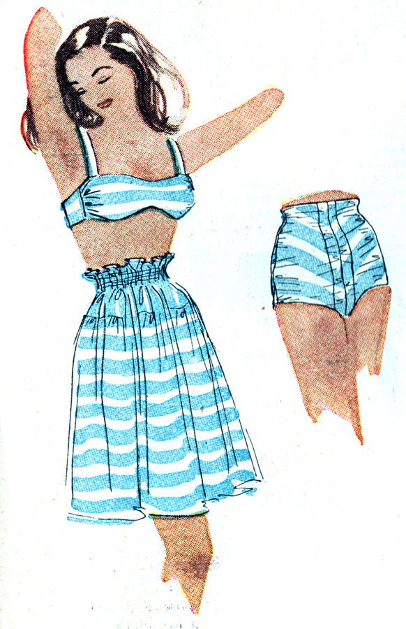 Hjördis Tersmeden. American fashions bought in 1945/1946