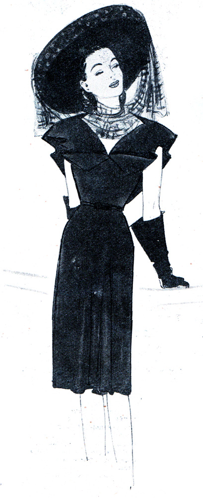 Hjördis Tersmeden. American fashions bought in 1945/1946