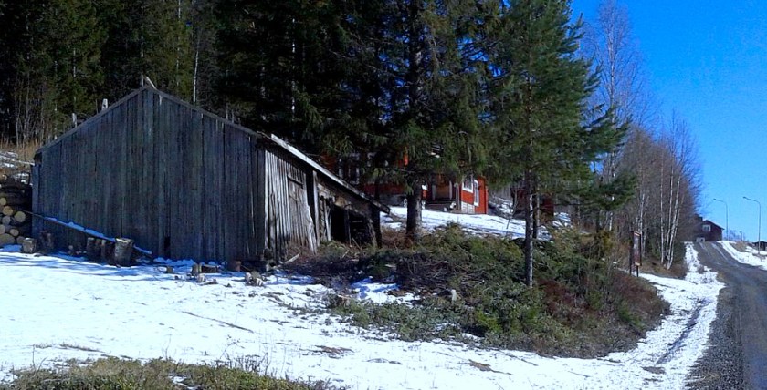 The old Roksta smithy, pictured in 2020