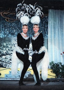 Pia and Mia Genberg performing as the Kessler twins in 'Scanzonatissimo'