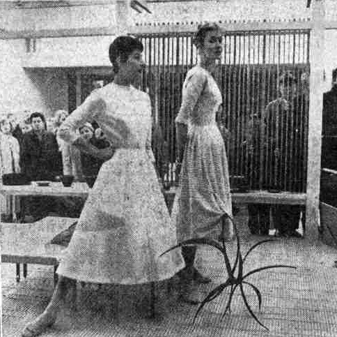Erica Sundt and Ulla-Britt Gregemark, 1955